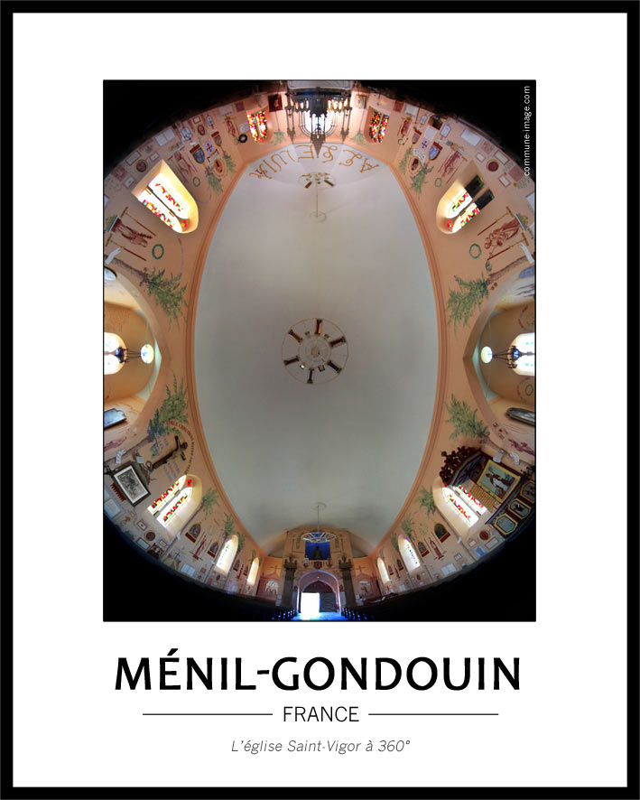L��glise Saint-Vigor � 360�